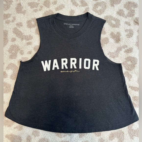 Spiritual Gangster Tops - Spiritual Gangster Warrior Crop Tank